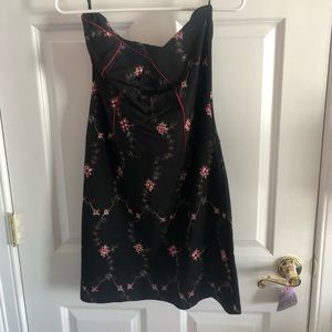 Strapless Black dress